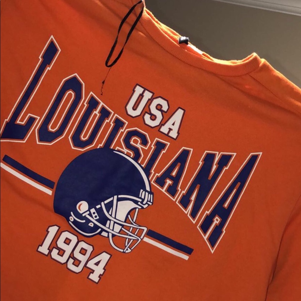 USA Louisiana crop-sweater